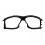 Portwest Clear Wraparound Plus Safety Glasses PS32CLR