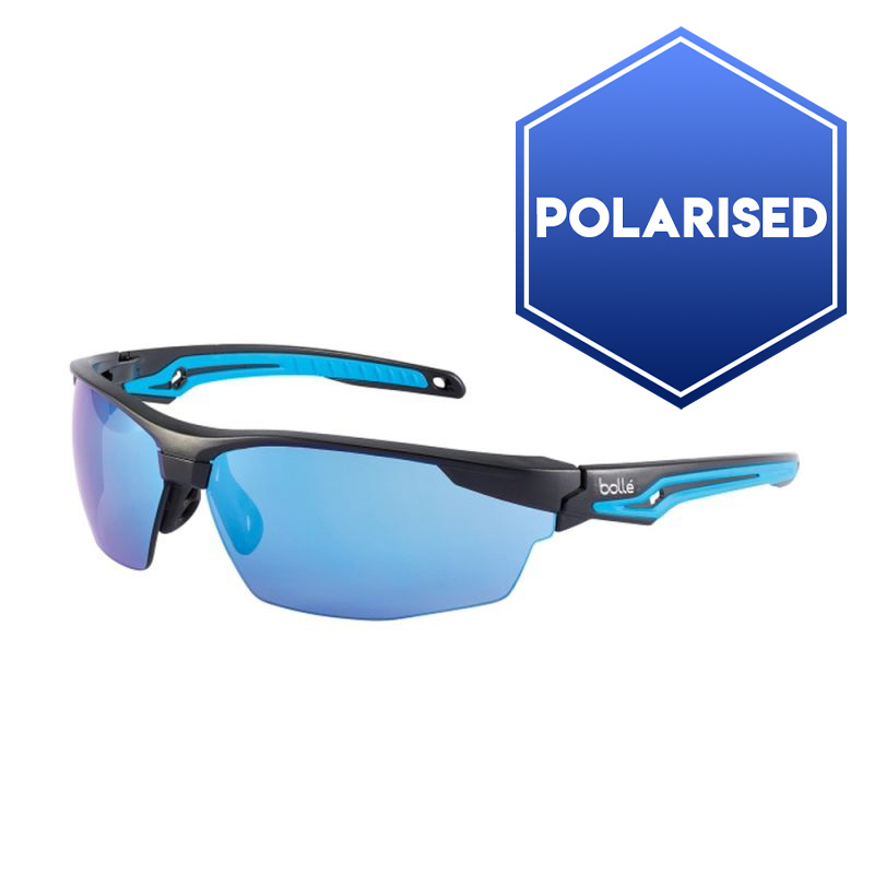 Bollé Tryon Flash Blue Safety Glasses TRYOFLASH