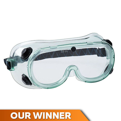 Portwest Clear Chemical Safety Goggles PS21CLR Portwest Clear Chemical Safety Goggles PS21CLR