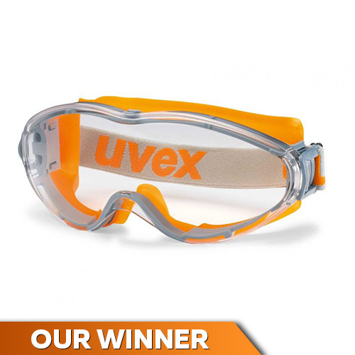 Uvex Ultrasonic Clear Safety Goggles