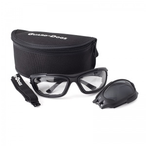 Guard Dogs G100 Safety Glasses Kit with Clear and Smoke-Tinted Lenses
