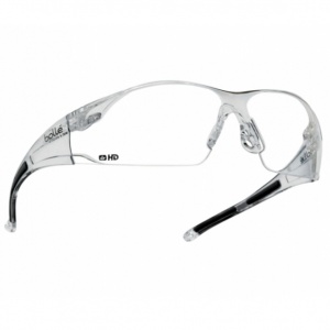 Bollé Rush HD Clear Safety Glasses RUSHDPI