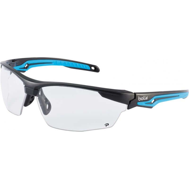 BOLLE SAFETY TRYON SAFETY GLASSES BLUE FLASH LENS Merv's Stationery