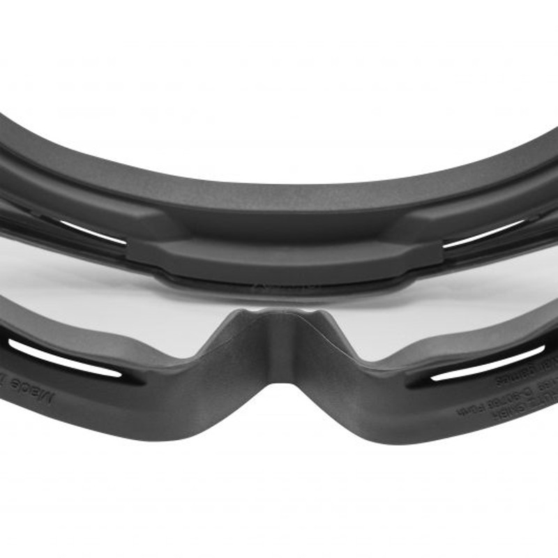 Thick Rubber Seal on the Uvex Protecting Planet i-Guard Sealed Safety Glasses