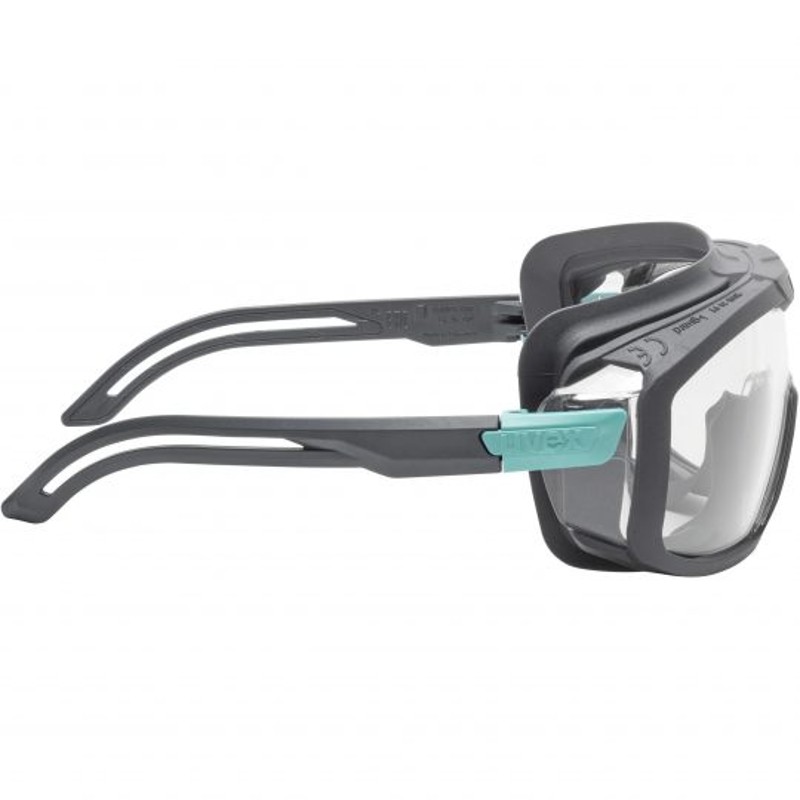 Side on View of Uvex i-Guard Sealed Glasses