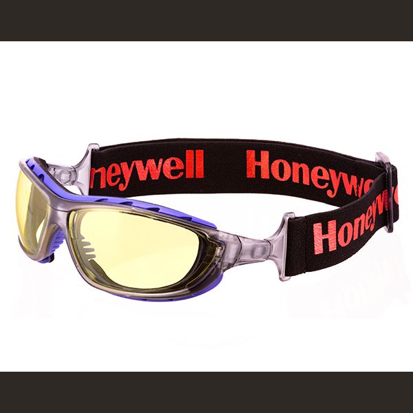 Honeywell SP1000 2G Yellow Safety Goggles SafetyGoggles.co.uk