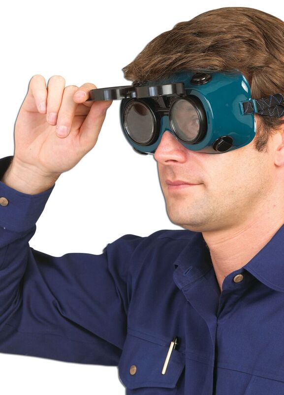 Safety Goggles for Welding with Flip-Up Lens