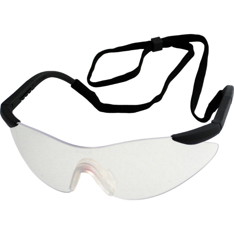 UCi Arafura Clear Safety Glasses with Neck Cord I704 SafetyGoggles.co.uk