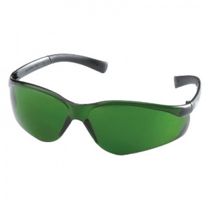 MCR Safety Parmalee Fire Green S5 Lens Safety Glasses 83006-5-20