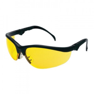 MCR Safety Klondike Plus Amber Lens Safety Glasses CEENKD314AF