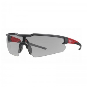 Milwaukee 4932478907 Grey Lens Work Safety Glasses for Building and Construction