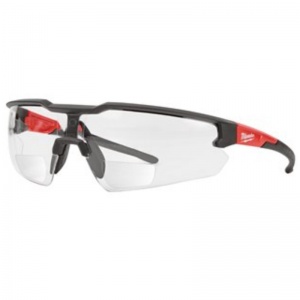 Milwaukee Fog-Free Clear Safety Glasses with +1.5 Magnified Corrective Eye Lens (4932478910)