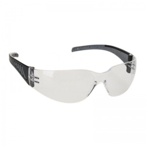 Portwest Wraparound Pro Clear Safety Glasses PR32CLR