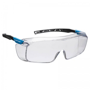 Portwest PS31 Top Over-the-Glasses Clear Lens Safety Glasses