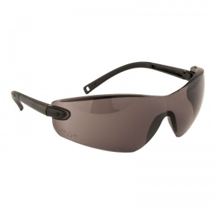 Portwest Smoke Lens Profile Frameless Safeguard Safety Glasses PW34SKR