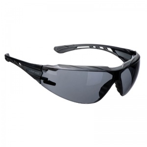 Portwest PS10 Smoke Lens Wraparound Safety Glasses