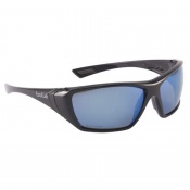 Boll Hustler Polarised Blue Safety Glasses HUSTFLASH