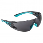 Portwest PS27 Tech Look Lite Fog and Scratch Resistant Safety Glasses (Smoke)