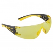 Portwest PS27 Tech Look Lite Fog and Scratch Resistant Safety Glasses (Amber)