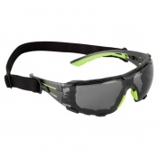 Portwest PS28 Tech Look Pro KN Smoke Lens Safety Glasses