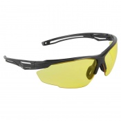 Portwest PS36 Anthracite Metal-Free Safety Glasses (Amber)