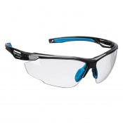 Portwest PS37 Anthracite KN Clear Safety Glasses