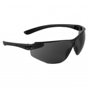 Portwest PS38 Ultra Smoke Lens Metal-Free Wraparound Safety Glasses