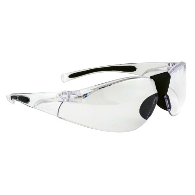 thumbnail image 2 of MCR Safety Bearkat Frameless Safety Glasses – Gray Anti-Fog Lenses, ANSI Z87 (BK112AF) 2 of 4