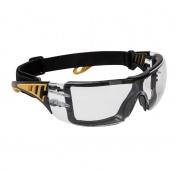 Portwest PS09 Clear Lens Scratch-Resistant Safety Goggles