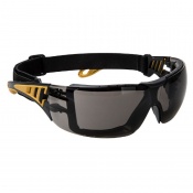 Portwest PS09 Smoke Lens Scratch-Resistant Safety Goggles