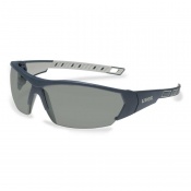 Uvex i-Works Grey Tinted Safety Glasses 9194-270