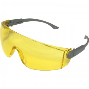 UCi Solomon Yellow Lens Adjustable Safety Glasses with Neck Cord I707