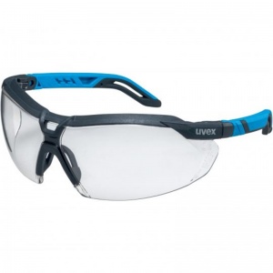 Uvex i-5 Metal-Free Clear Anti-Dust Safety Glasses 9183265