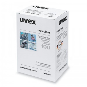 Uvex Lens Cleaning Towelettes (Box of 100)